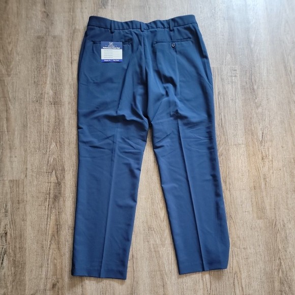 New George Four-Way Stretch Expandable Waist Dress Pants 38W 32L - Picture 7 of 7